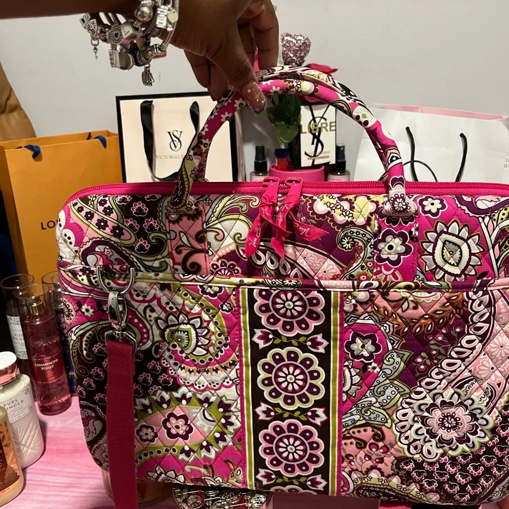 Vera Bradley Laptop Crossbody Workstation - Picture 2 of 5